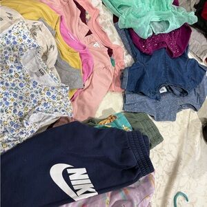 Carter's Assorted Kids Clothing - Pink, Blue, Green bundle